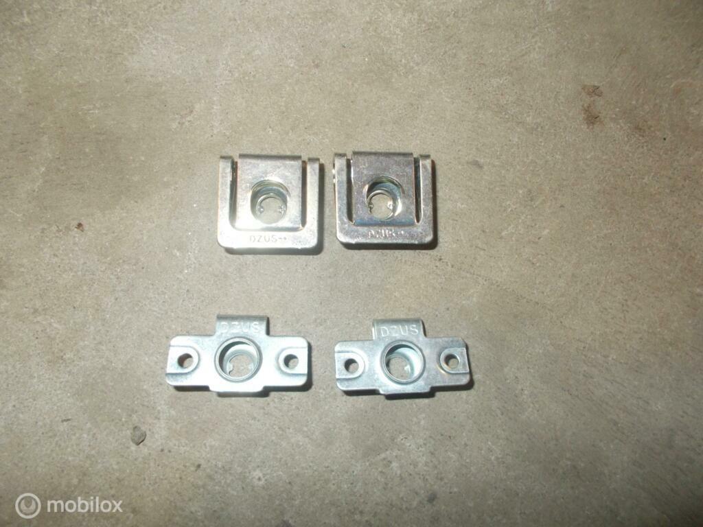 Nieuwe grondplaten snelsluiters Dzus 748 916 996 998 racing, Motoren, Nieuw, Ophalen of Verzenden
