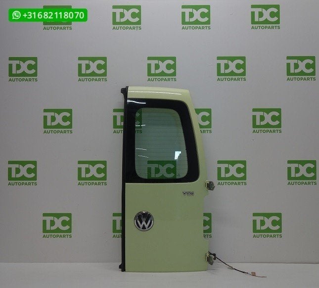 VW Caddy Maxi (07-'0) Achterdeur rechts met ruit lime, Enlèvement ou Envoi, Volkswagen, Utilisé, Porte