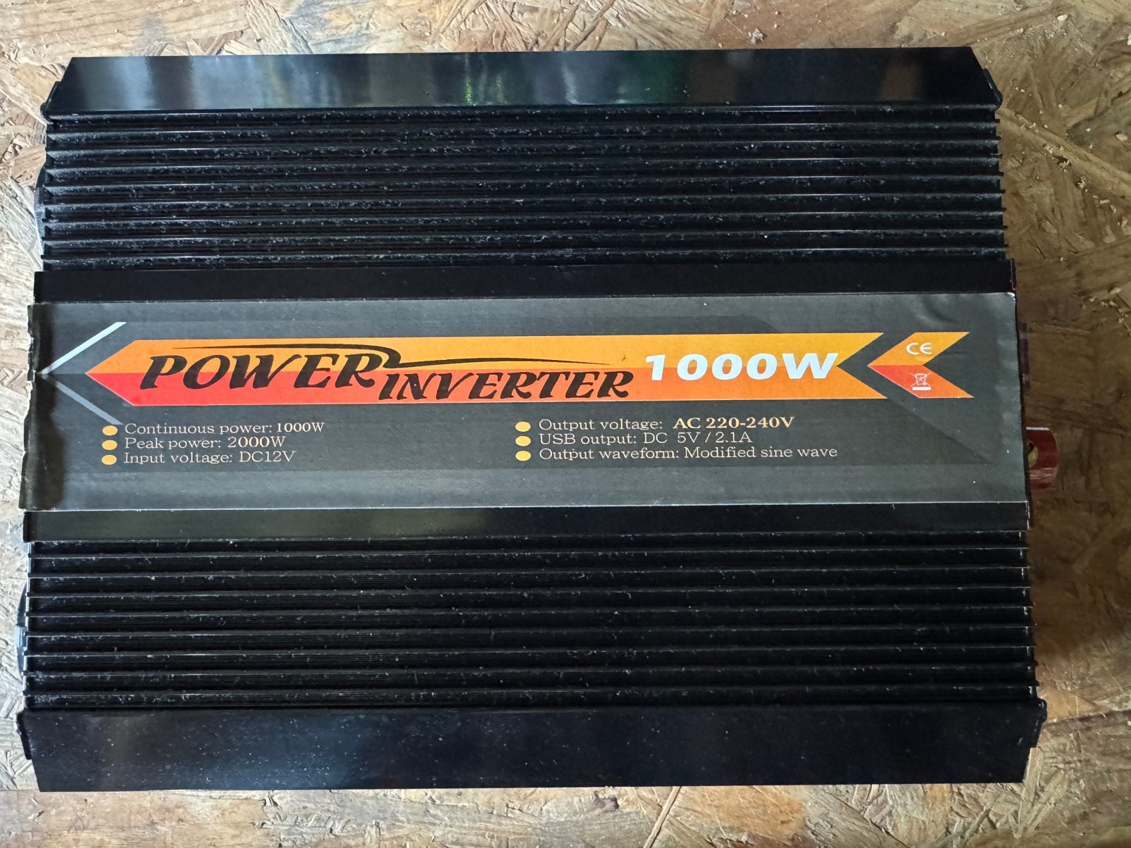 Onduleur 1000/2000w, Caravanes & Camping, Enlèvement ou Envoi, Utilisé