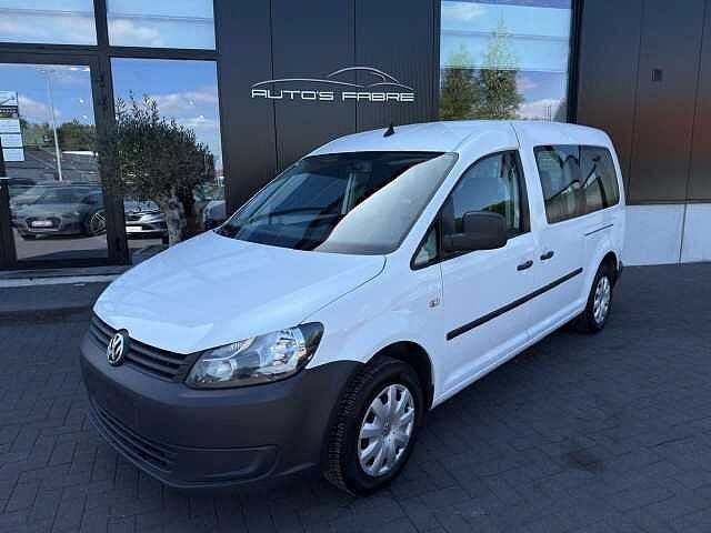 Volkswagen Caddy 1.6 TDi Maxi ROLSTOEL INVALIDE TPMR Export, Caddy Combi, Wit, 100 pk, 74 kW