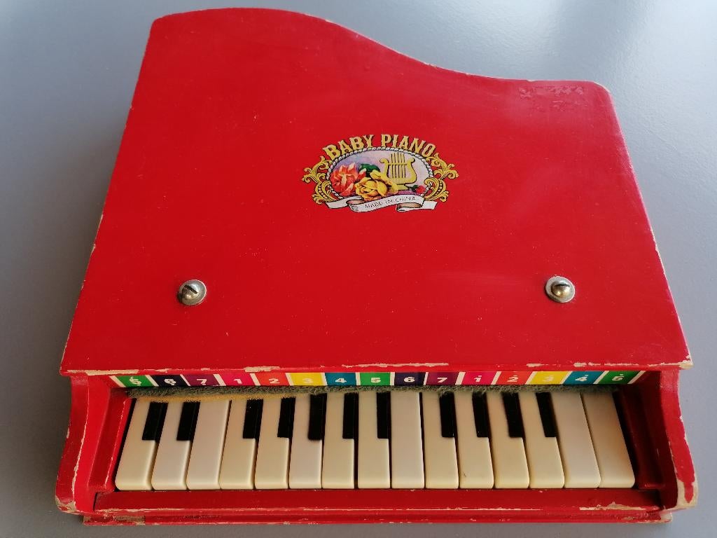 piano jaren 70'   speelgoed retro, Ophalen of Verzenden