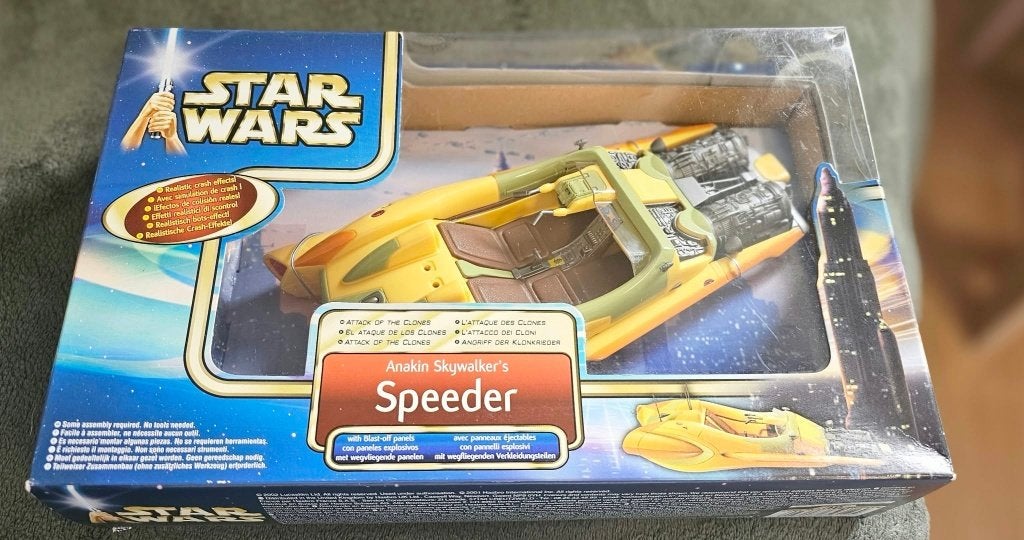 STAR WARS - HASBRO - Anakin SPEEDER - NIEUW, Ophalen of Verzenden, Nieuw, Fantasy