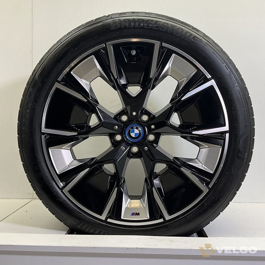 BMW X3 G01 EN X4 G02 iX3 G08 SET VELGEN + ZOMERBANDEN 20 INC, Gebruikt, 255 mm, -, -