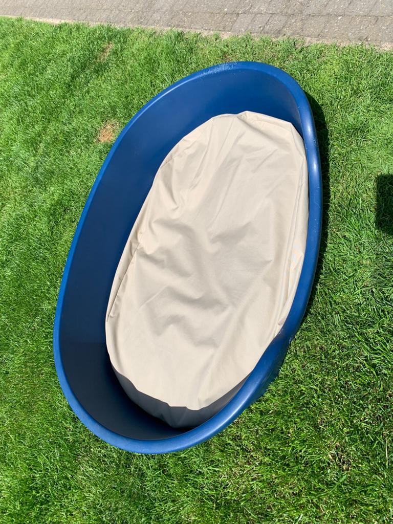 XXL hondenmand +kussen (binnen/buiten), Enlèvement, Utilisé