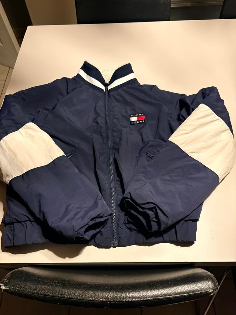 Tommy hilfiger jas (omkeerbaar), Ophalen, Zo goed als nieuw, Maat 36 (S), Blauw