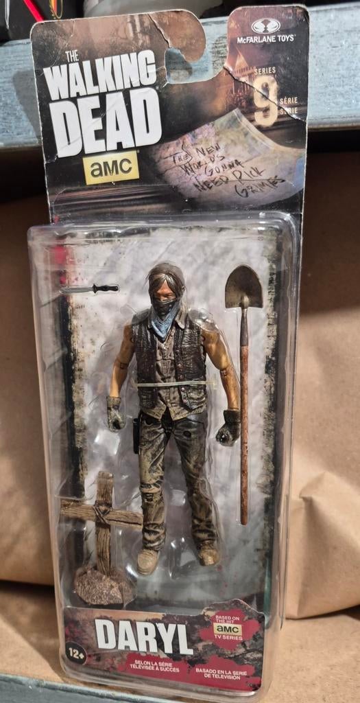 Walking Dead, officiële Daryl-figuur, Verzamelen, Beelden en Beeldjes, Ophalen of Verzenden