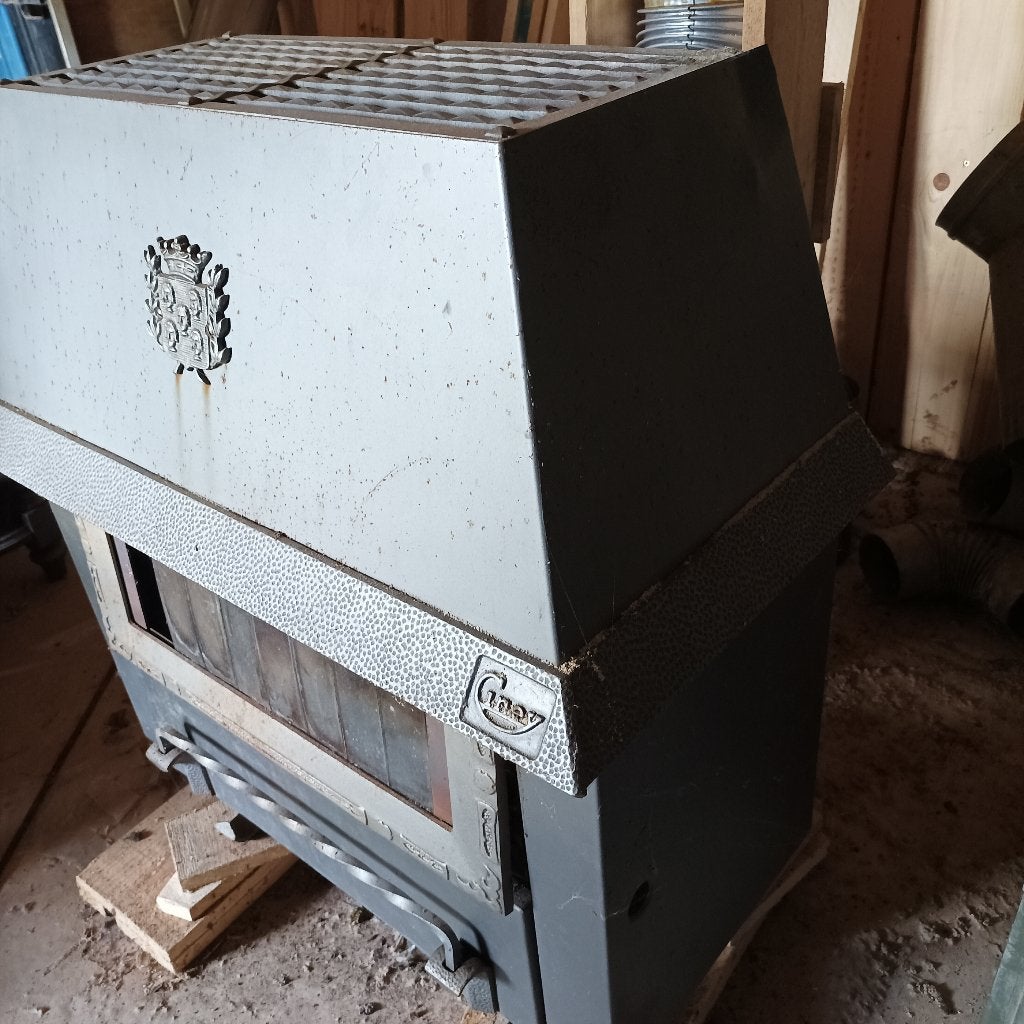 Poele à bois - marque Ciney - buche 50cm, Maison & Meubles, Enlèvement, Utilisé, Bois, Autoportant