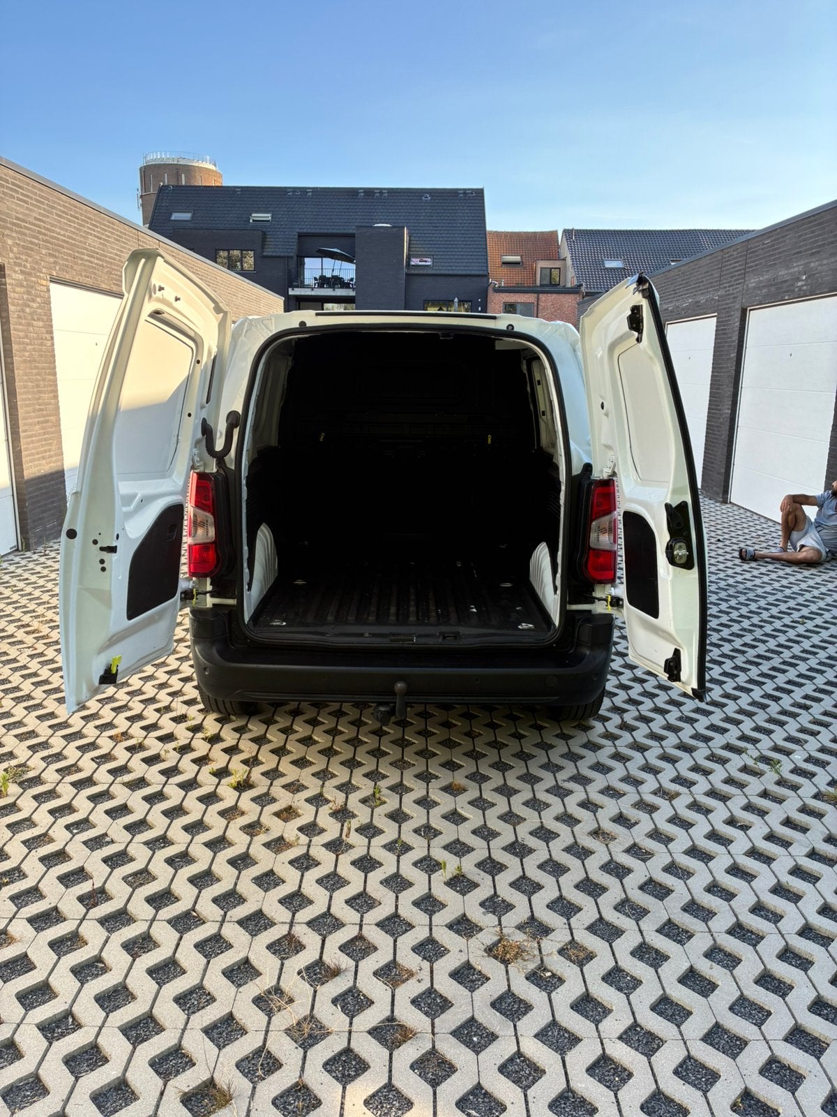 Citroen berlingo lichte vracht, Voorwielaandrijving, Stof, Citroën, Wit