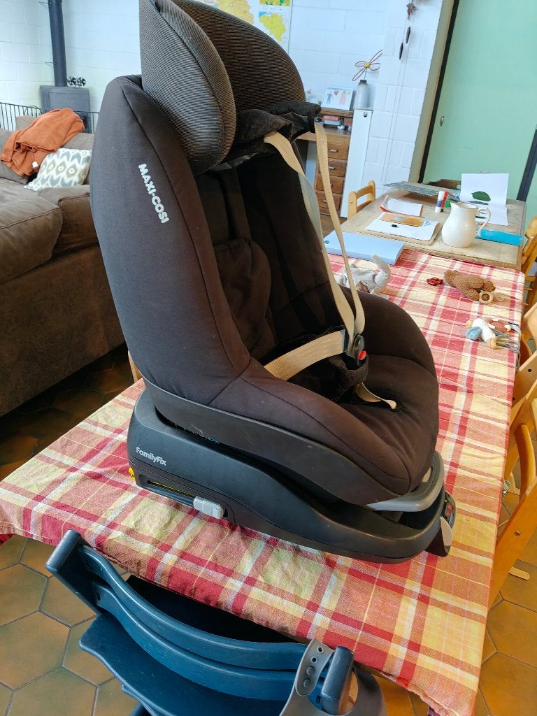 Autostoel Maxi-Cosi Pearl + familyfix, Mode veille, Enlèvement, Utilisé, Isofix