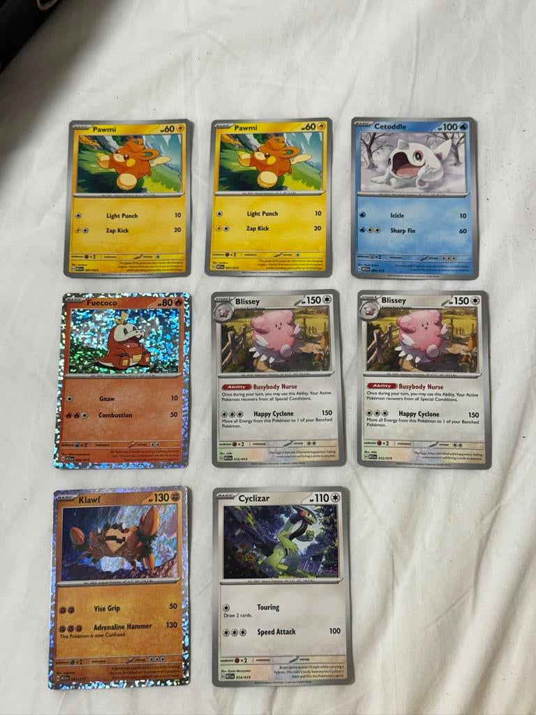 8x Pokémon McDonald's 2023 Match Battle Bundel (2x Holo), Hobby en Vrije tijd, Ophalen of Verzenden, Nieuw