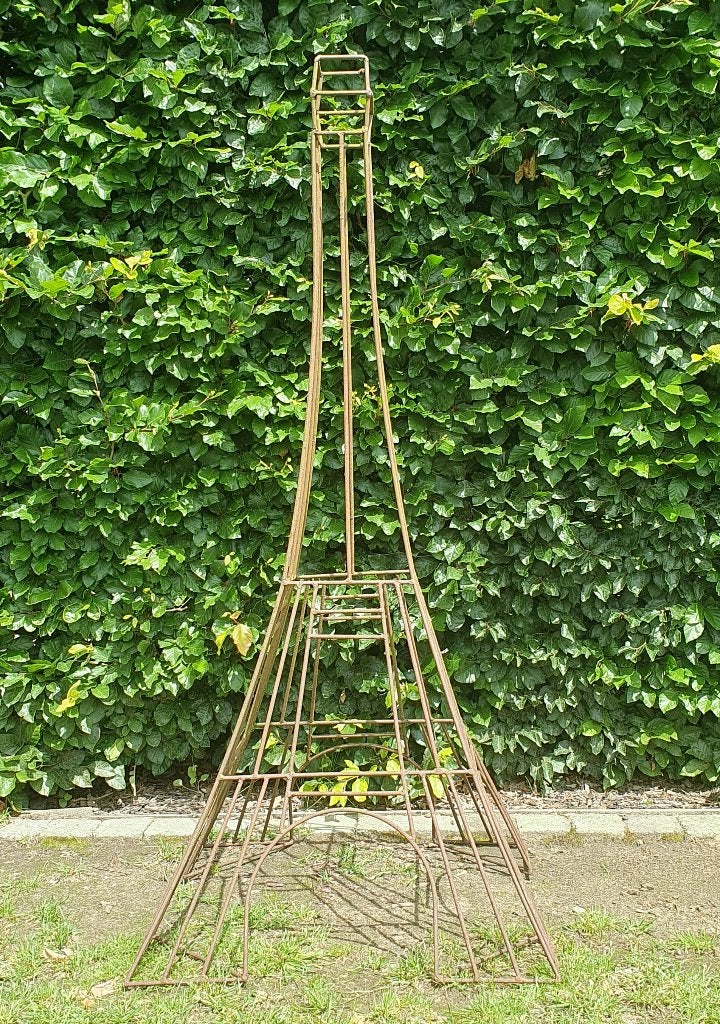 Metalen frame eiffeltoren tuin, Ophalen, Gebruikt, Metaal, Overige typen
