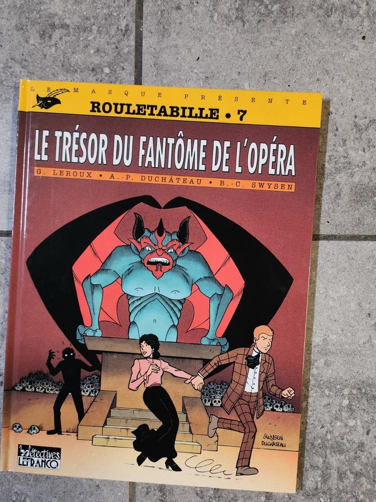 Bande dessinée rouletabille, Enlèvement ou Envoi
