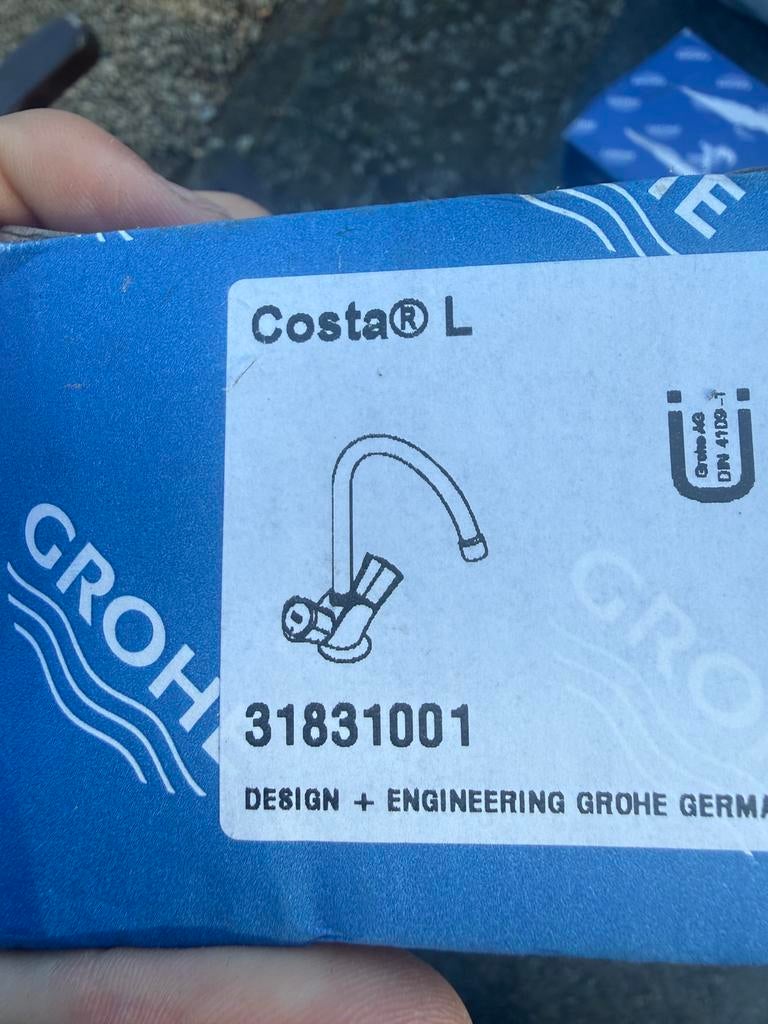 Keuken kraan chrome van grohe, Ophalen, Zo goed als nieuw