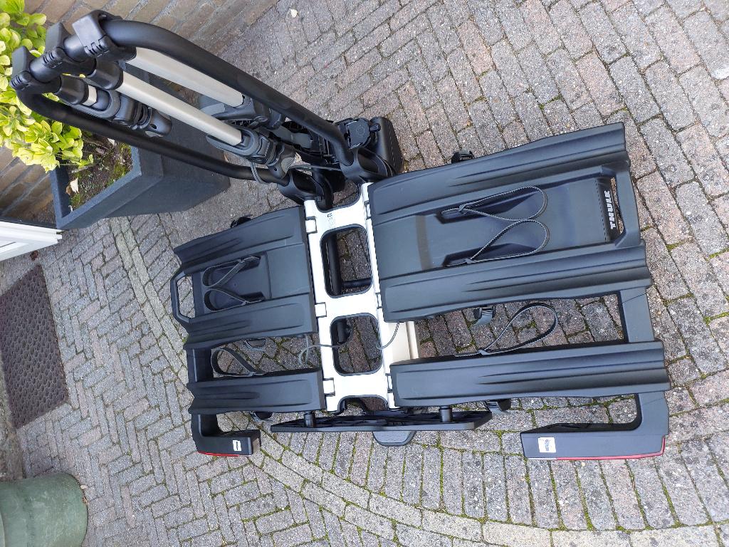 thule easyfold 934 3 fietsen, Ophalen, 3 fietsen of meer, Elektrische fiets, Zo goed als nieuw