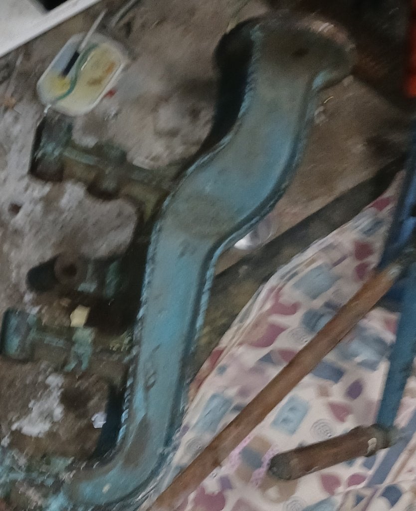 antiek kolomboormachine handaangedreven, Ophalen, Gebruikt, 600 watt of meer, Kolomboormachine