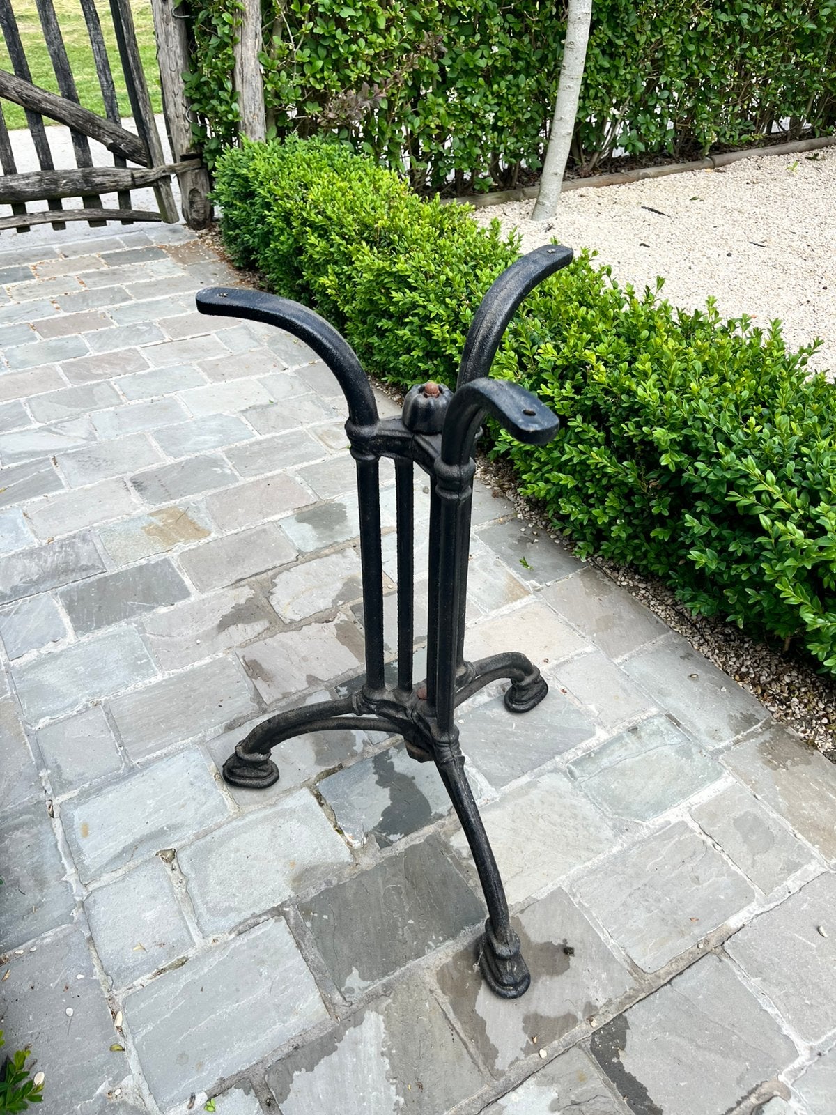 Bistro tafel, Ophalen