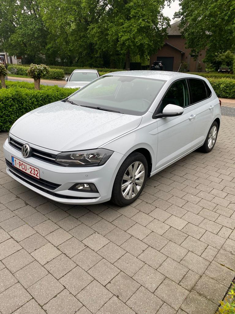 VW Polo 1,0TSi , 95pk, 2018, high line, airco, Achat, Boîte manuelle, Particulier, Apple Carplay