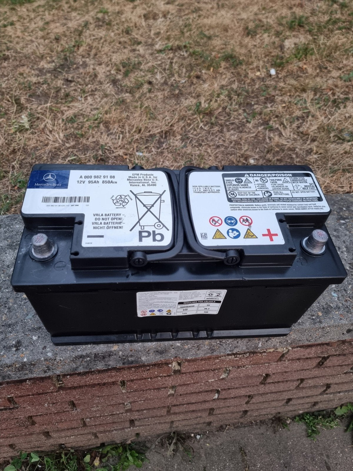 Accu 12V 95Ah werkt perfect in Nieuwe staat, Ophalen