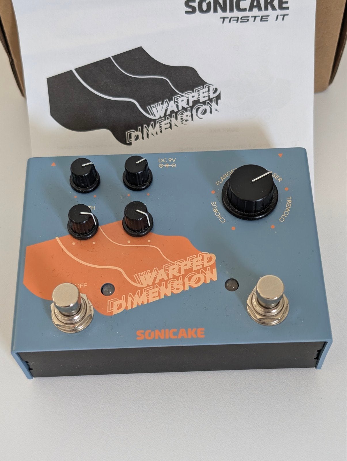 Sonicake Warped Dimension || 4-in-one fx pedal, Muziek en Instrumenten, Ophalen of Verzenden, Nieuw, Chorus