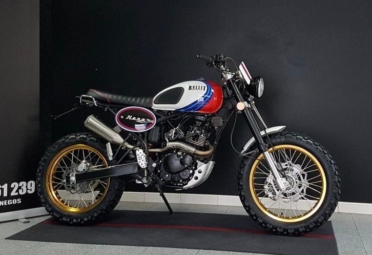 Bullit (bluroc) hero 125cc  nouveau !, Motos, Motos | Marques Autre, Particulier, jusqu'à 11 kW, 1 cylindre, Manuelle, Neuf, Enlèvement