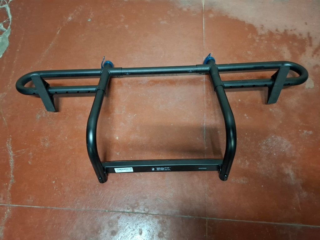 Optrekstang voor aan deurlijst - Decathlon, Sport en Fitness, Fitnessmaterialen, Ophalen, Zo goed als nieuw, Buik, Oprekstang