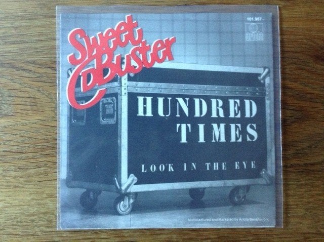 single sweet d'buster, 7 inch, Ophalen of Verzenden, Fotohoes, Rock en Metal