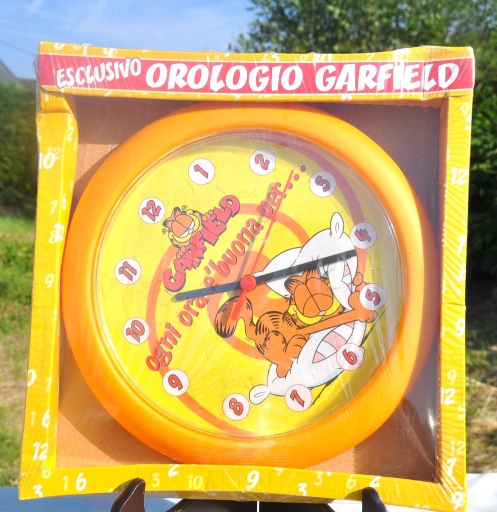 horloge murale Garfield neuve et emballée, Maison & Meubles, Accessoires pour la Maison | Horloges, Neuf, Enlèvement ou Envoi