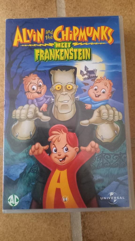 Video Alvin and the chipmunks, Ophalen, Europees, Gebruikt, Tekenfilm