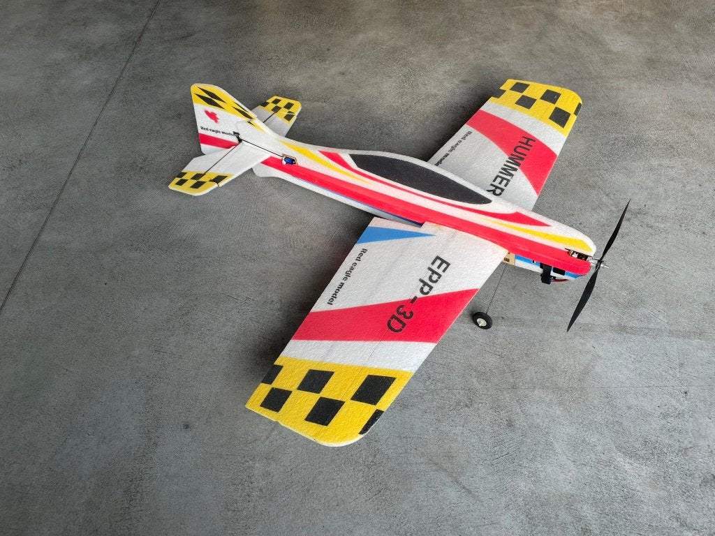 RC 3D-vliegtuig - 1000 mm, Ophalen, Gebruikt, Elektro