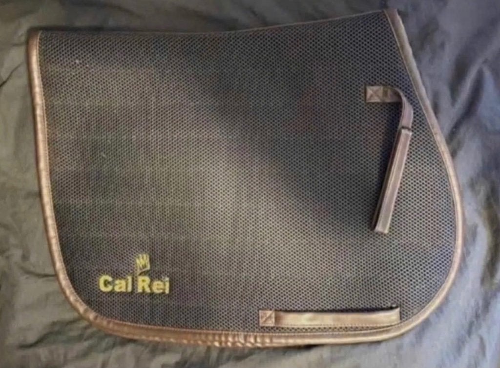 Tapis de selle Cal rei en maille 3D en mesh coupe CSO, Dieren en Toebehoren, Ophalen of Verzenden, Mesh, Zadeldekje