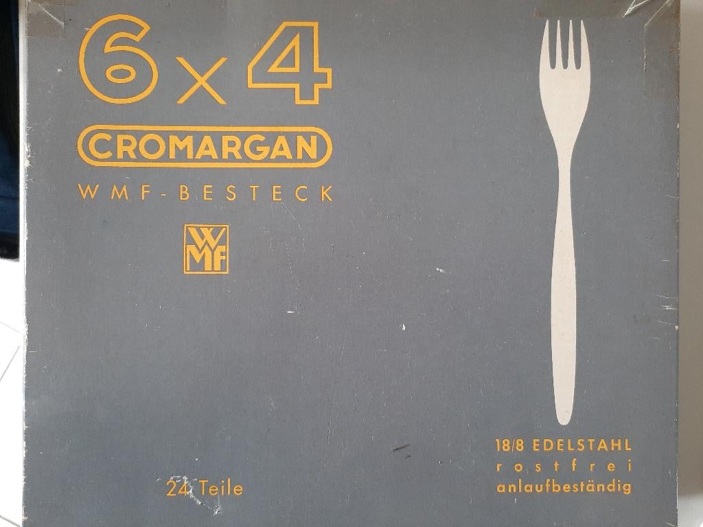 WMF Cromargan 80-delig bestek, Ophalen, Gebruikt, Metaal, Bestek
