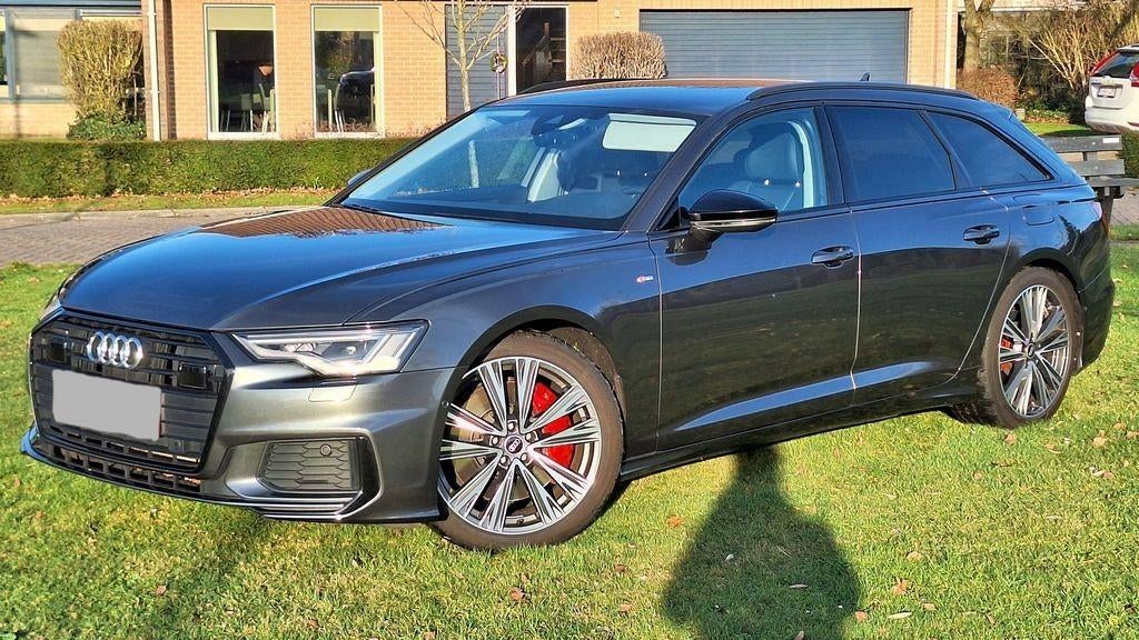 Audi A6 Avant 55TFSIe Quattro 367PK 3x S-Line/LED Matrix, Autos, Audi, Particulier, A6, 4x4, ABS, Phares directionnels, Régulateur de distance