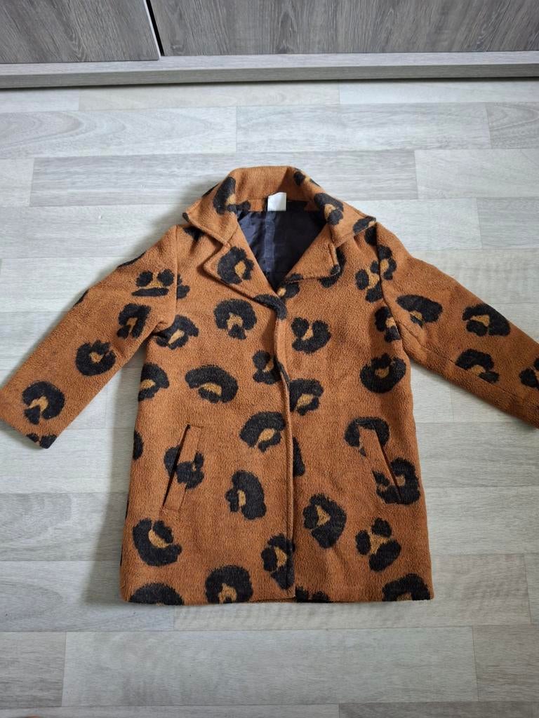 Mantel Hema maat 98/104, Kinderen en Baby's, Kinderkleding | Maat 98, Gebruikt, Meisje, Ophalen of Verzenden, Hema