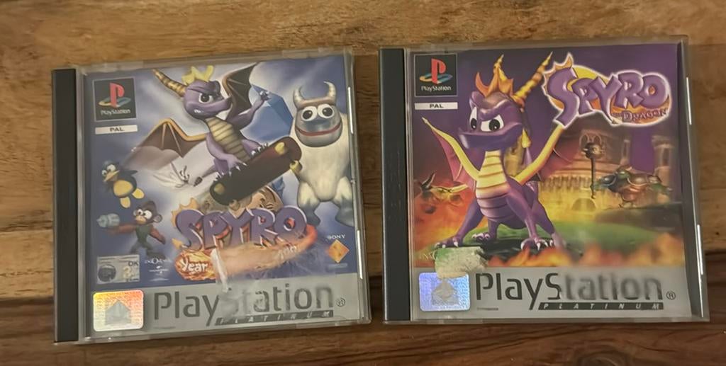 Spyro Ps1-bundel, Ophalen, Zo goed als nieuw
