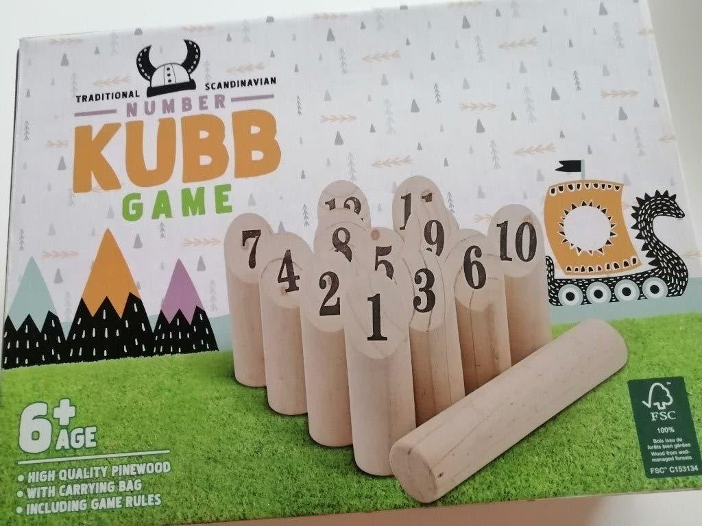 Kubb game, Ophalen, Nieuw