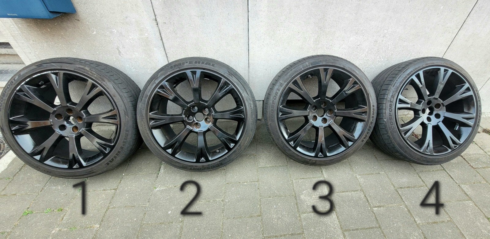 Velgen 20 inch Jaguar XJ, Auto-onderdelen, Ophalen, Gebruikt, 275 mm, Banden en Velgen