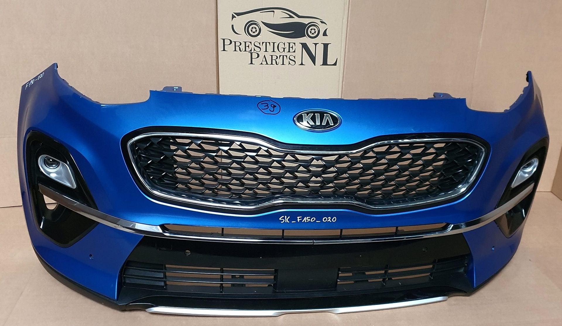 Voorbumper KIA Sportage 4 IV Facelift 86512-F1550 Origineel, Gebruikt, -, Voor, -