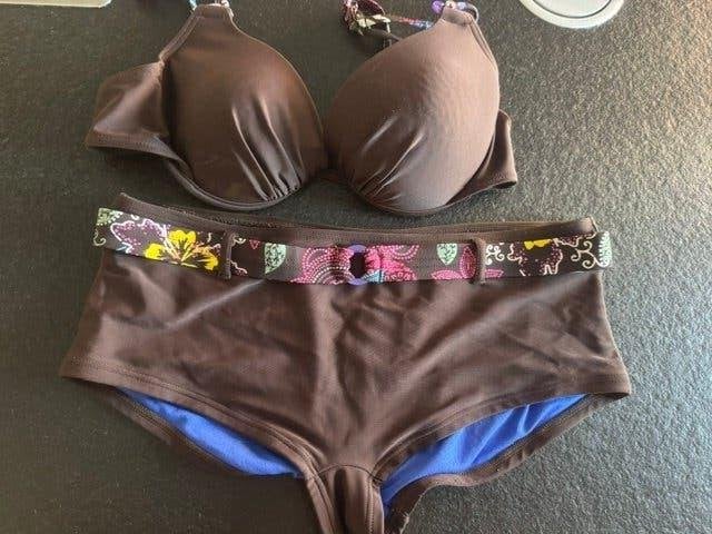 Magnifique bikini marron Livera taille 38-40, Livera, Enlèvement ou Envoi, Bikini