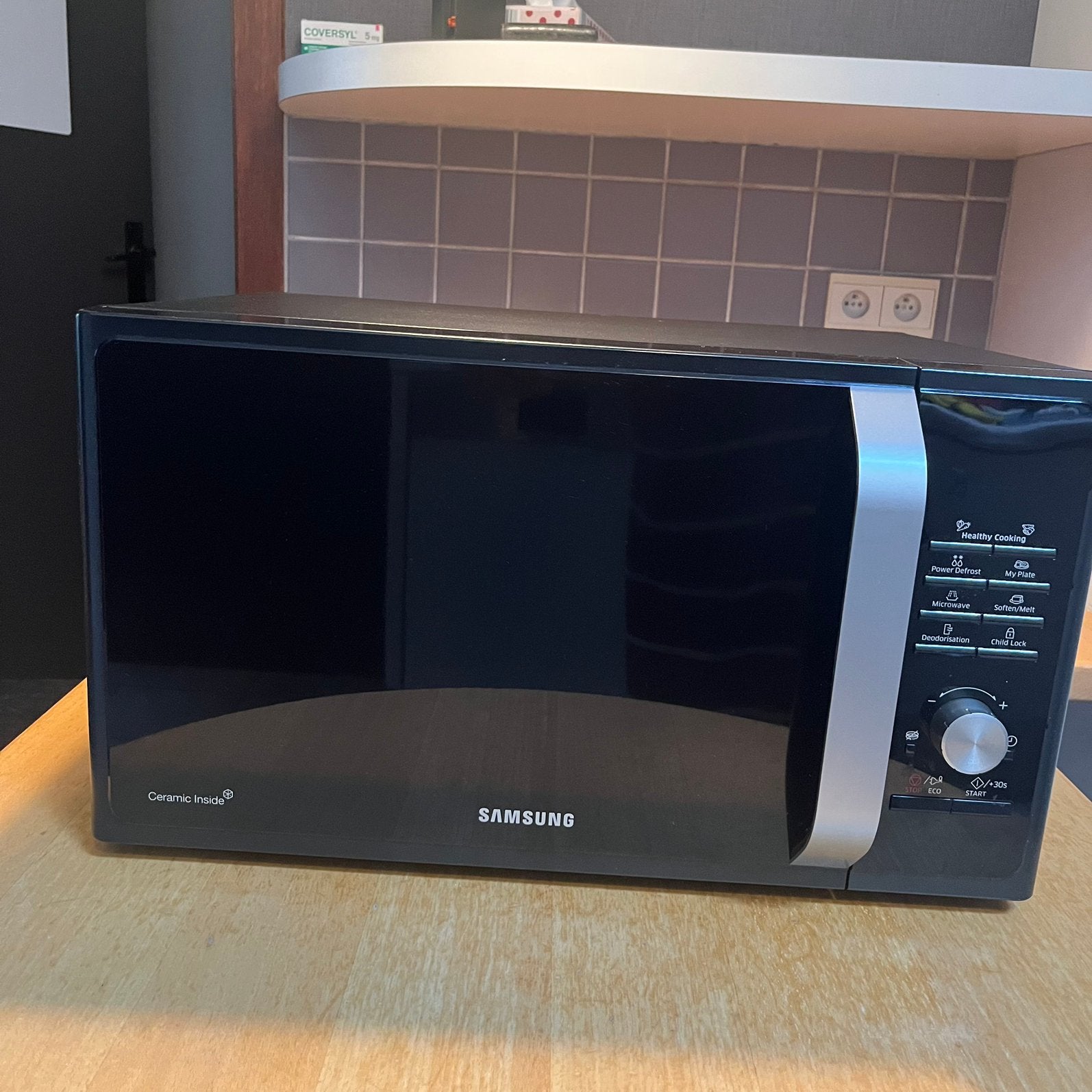 Samsung microgolfoven, Ophalen, Microgolfoven, Zo goed als nieuw, Draaiplateau