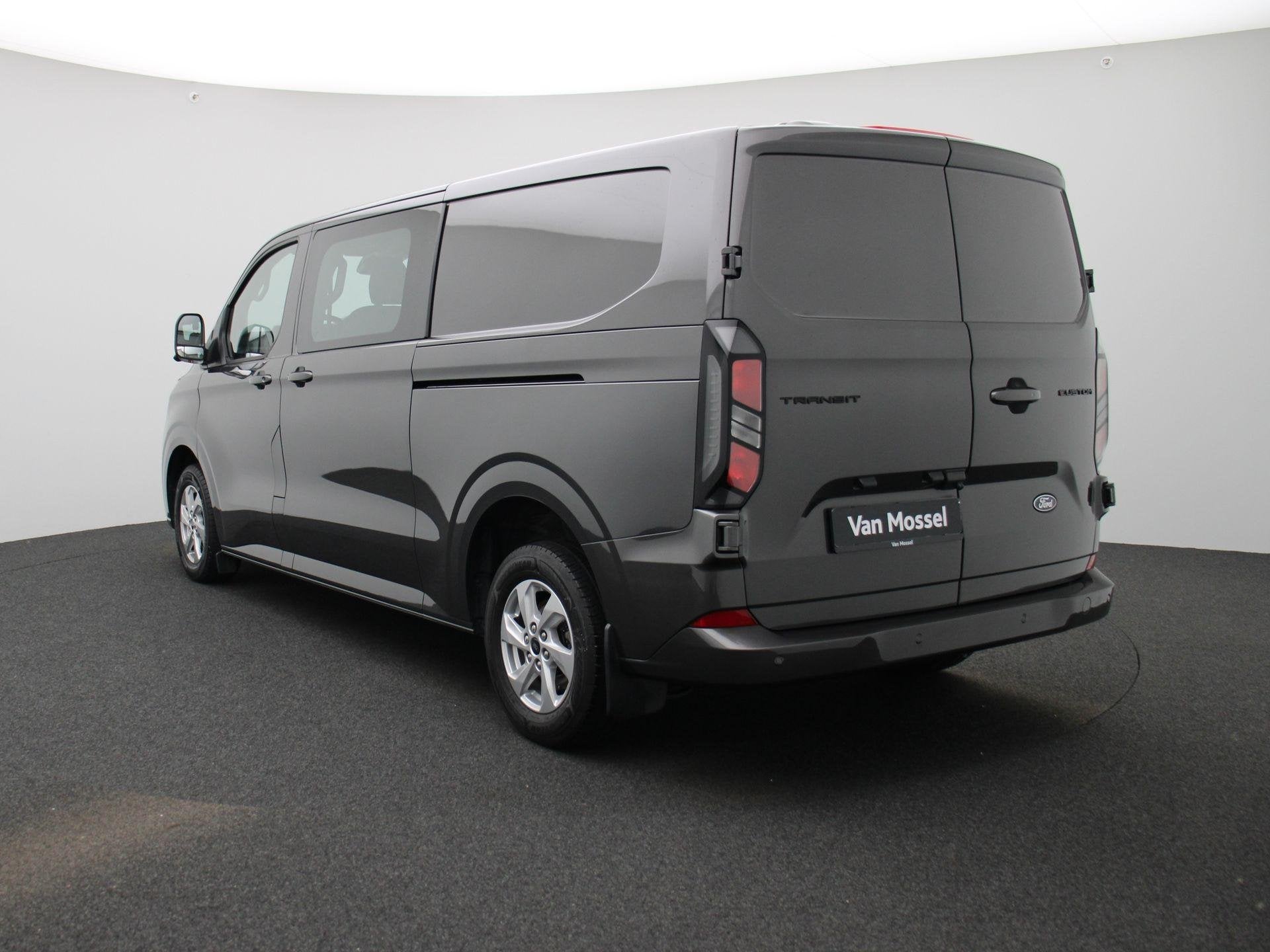 Ford Transit Custom 320S 2.0TD 125kW A8 FWD Limitet DC DUBBE, Stof, Gebruikt, 4 cilinders, Bedrijf