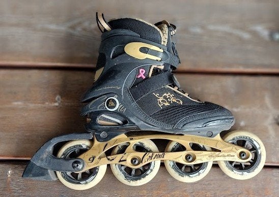 K2 Celena - mt 36, Sport en Fitness, Skeelers, Gebruikt, Inline skates 4 wielen, K2, Dames, Kinderen, Ophalen of Verzenden