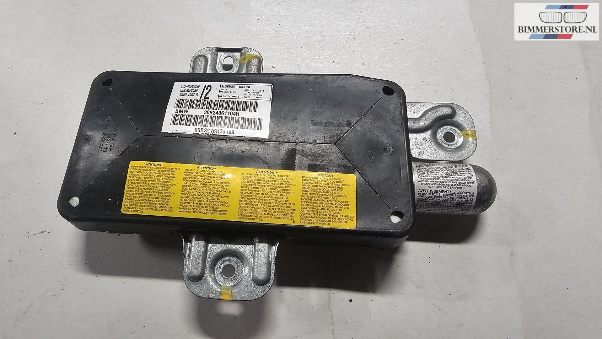 Airbag portier deur linksvoor BMW 3 / 7 / X5 serie E46 E53 3, Auto-onderdelen, Gebruikt, -, Ophalen of Verzenden, -