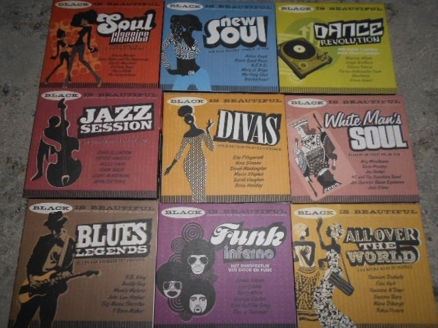 CD's Black is Beautiful / 3 voor 5 €., Ophalen of Verzenden, Zo goed als nieuw