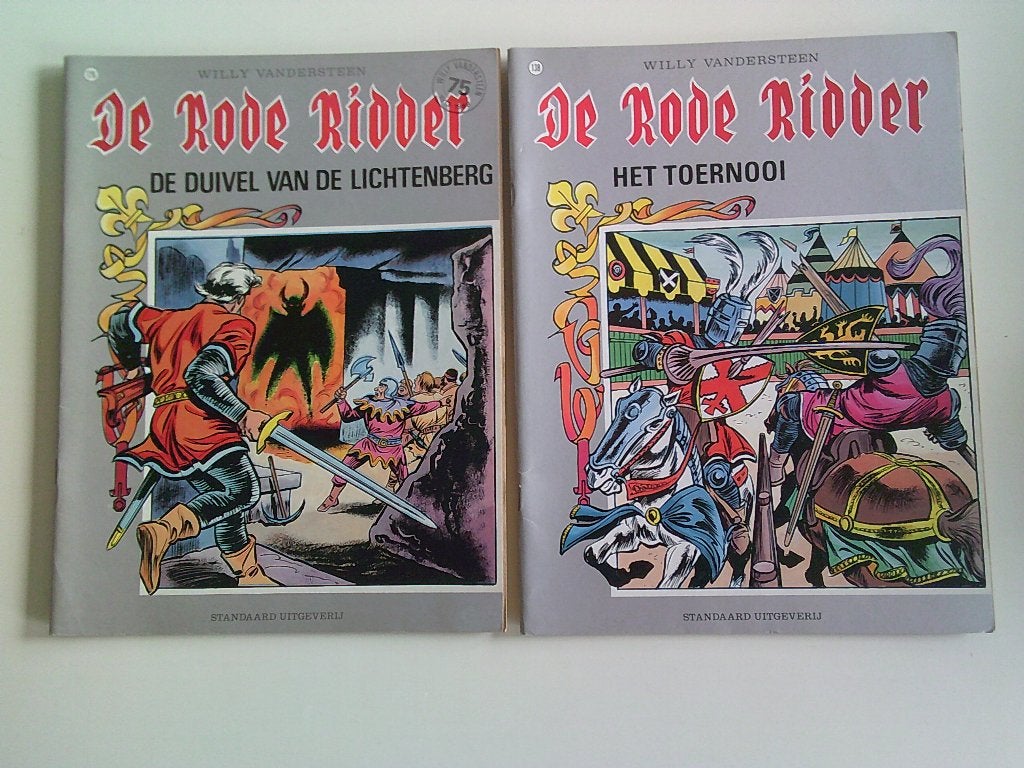De Rode Ridder nr 126 en 138. 1ste druk 1988/1991, Livres, BD, Enlèvement ou Envoi