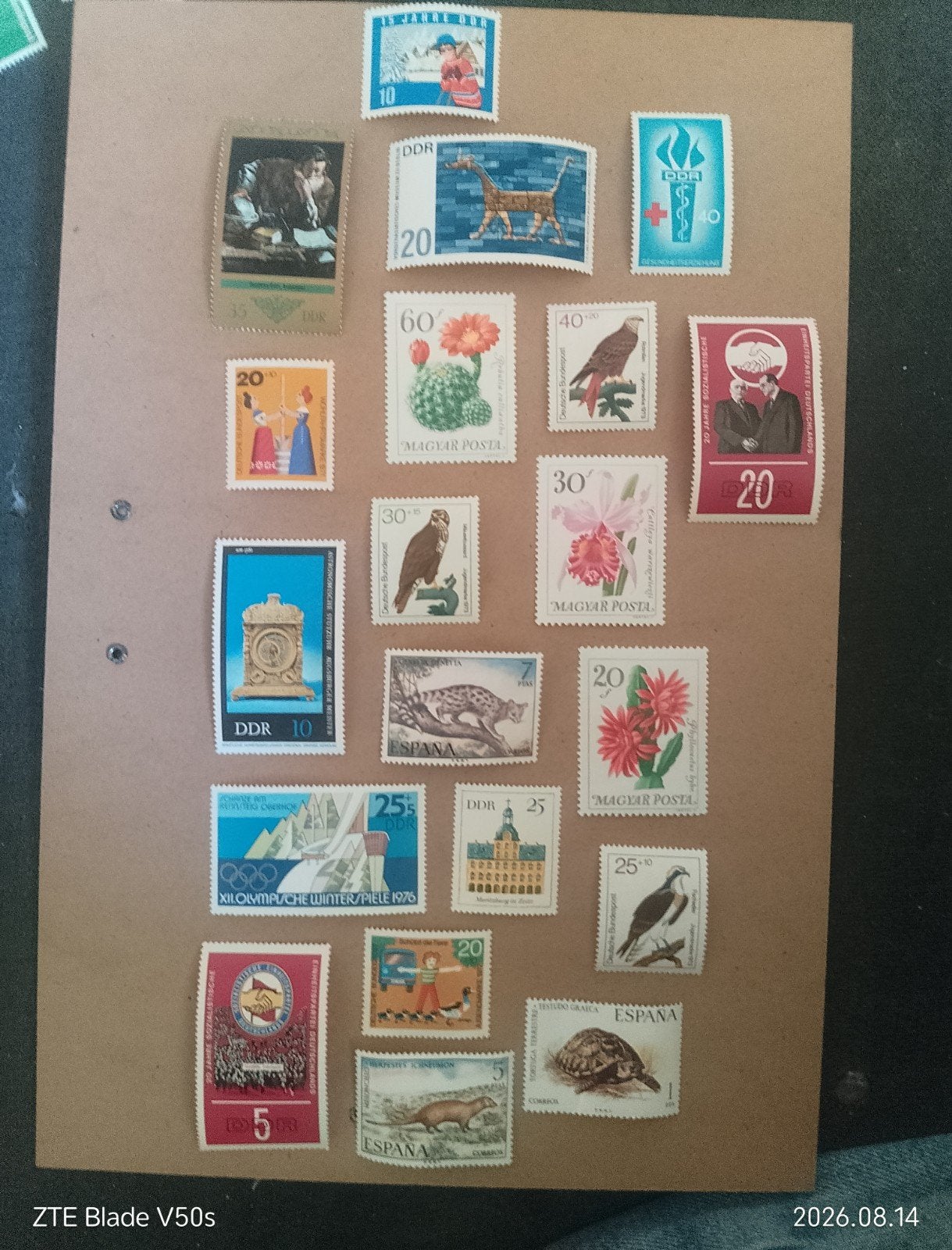 20 timbres historiques, Enlèvement ou Envoi