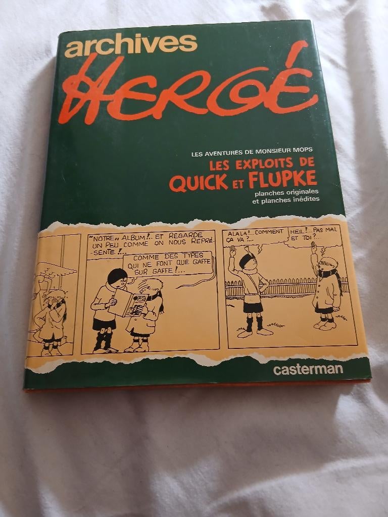 Livre, Livres, Une BD, Comme neuf, Enlèvement, Hergé.