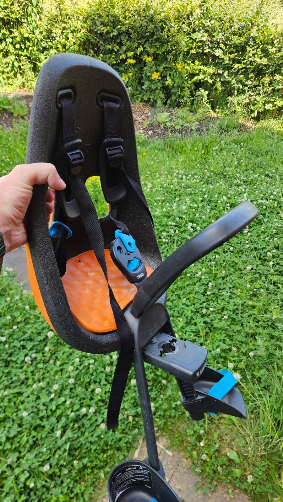 Thule yepp mini, Ophalen