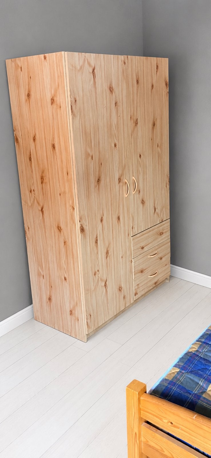 Armoire en bois avec 3 tiroirs – Très bon état, Maison & Meubles, Armoires | Étagères, Enlèvement, Comme neuf