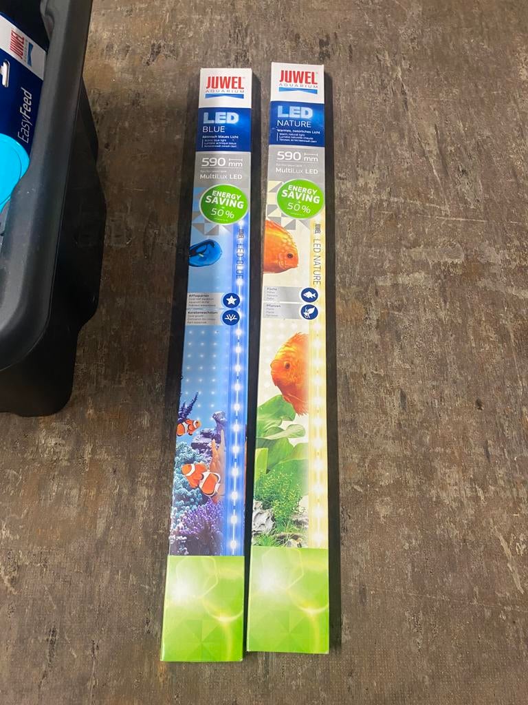 Juwel Led 2 x blue en 1 x natur 59 cm, Dieren en Toebehoren, Ophalen, Zo goed als nieuw, Juwel