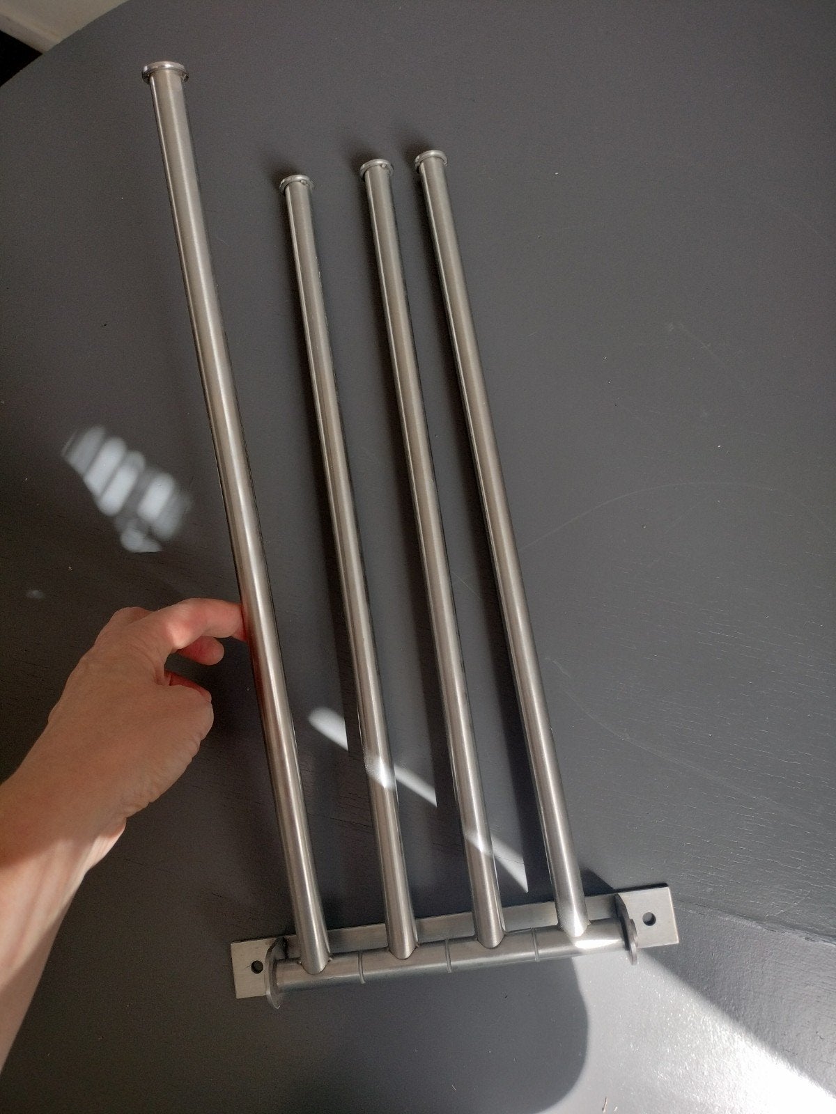 Lot de porte essuie ikéa inox, Enlèvement